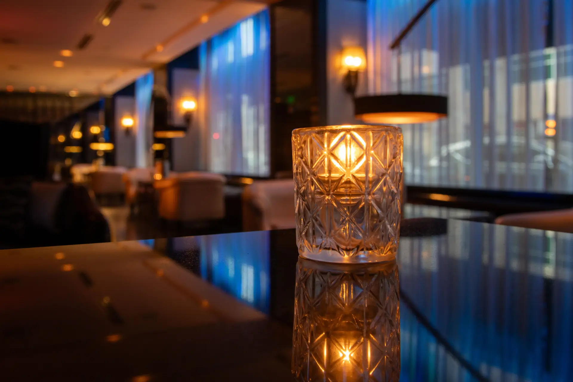 Abendliche Lounge